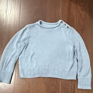 LAKE Jane Cotton Sweater - Blue